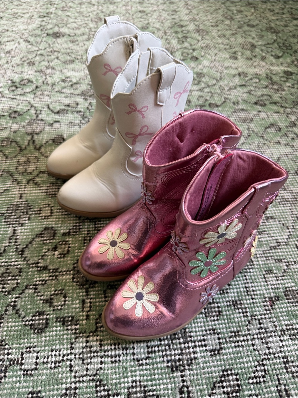 wonder nation Kids Western Boots (2 pairs)